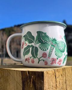 *NZ Design Enamel Mug