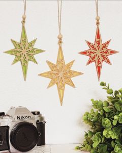 New Zealand Star Hanging Decoration