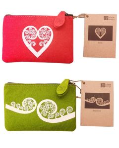 Eco-felt Coin Purse by Jo Luping