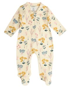 Organic Cotton All-in-One Meadow Print-0-3m