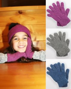 Children's Possum Merino Gloves