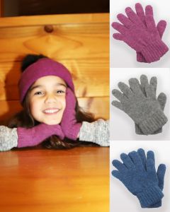 Children's Possum Merino Gloves