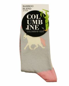 Children's Bamboo Socks 3 Pack Unicorn-2-4