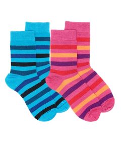 Children's Merino Wide Stripe Socks