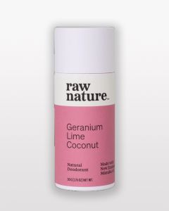 Raw Nature Deodorant Stick Geranium & Lime