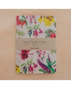 New Zealand Notebook Native Flowers