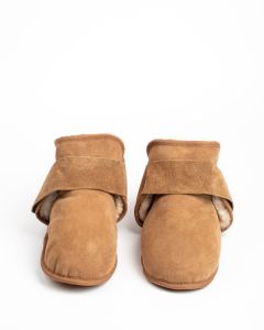 Sheepskin Wrap Around Medical Slippers - NZ Made