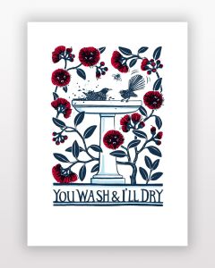New Zealand Tea Towels by Tanya Wolfkamp